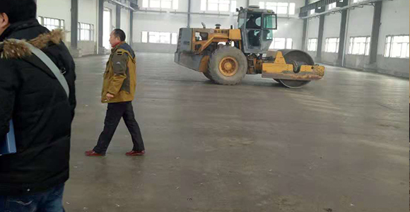 海州湾实业工业厂房施工后