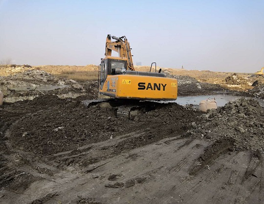 2018年连云港开发区翔海路施工现场